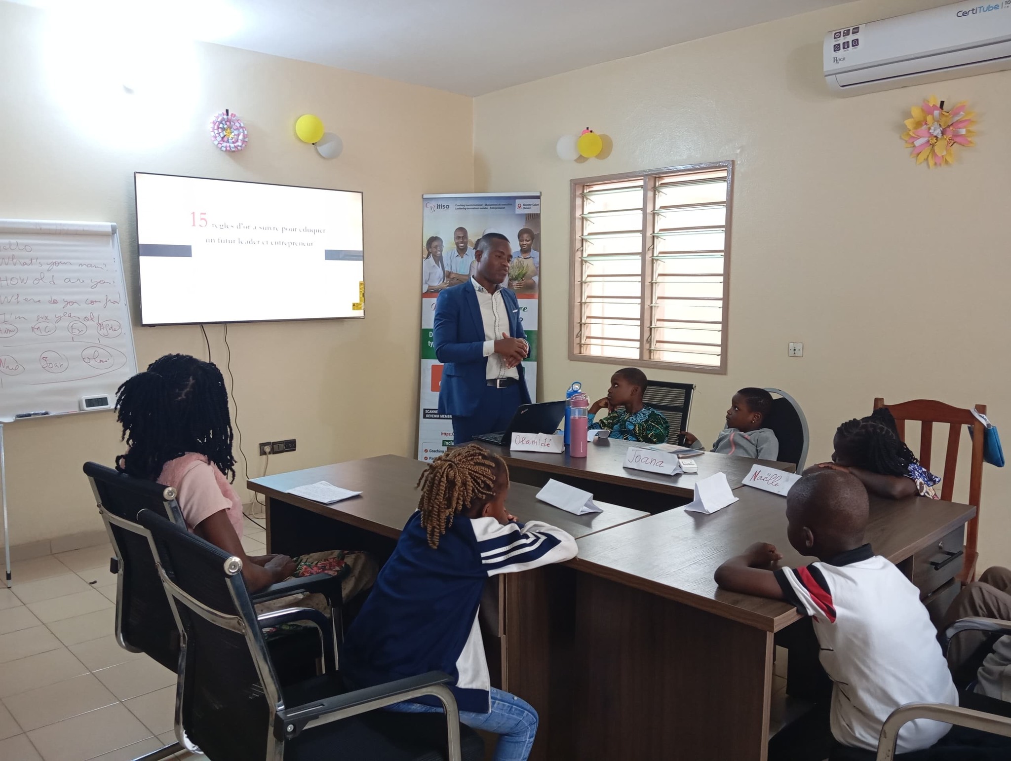 1ere édition des « vacances créatives et entreprenariales » : à 6 ans, ils apprennent à entreprendre